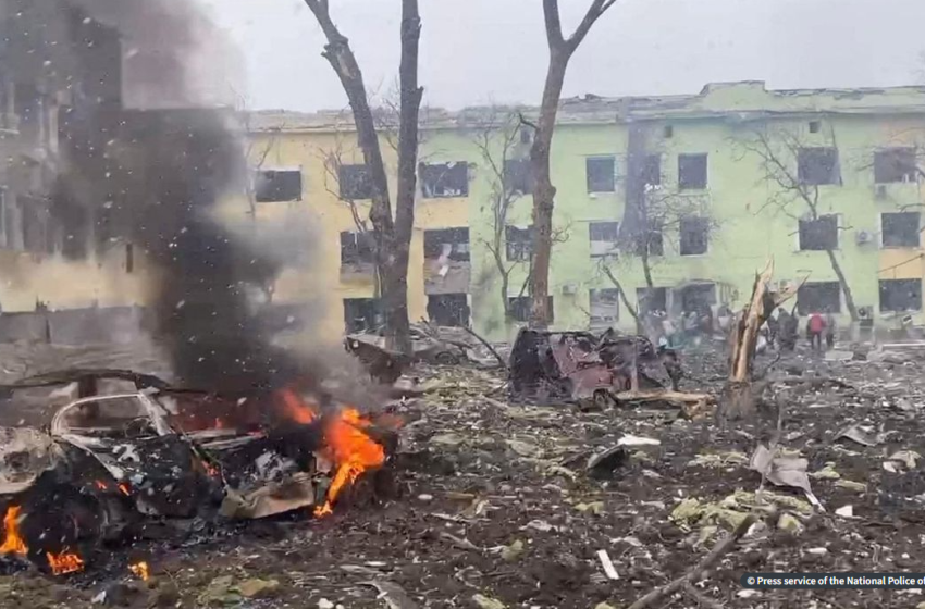  Ucrânia diz que 10 hospitais foram destruídos desde início da invasão