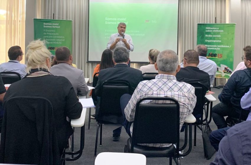  MDB reuniu seus pré-candidatos