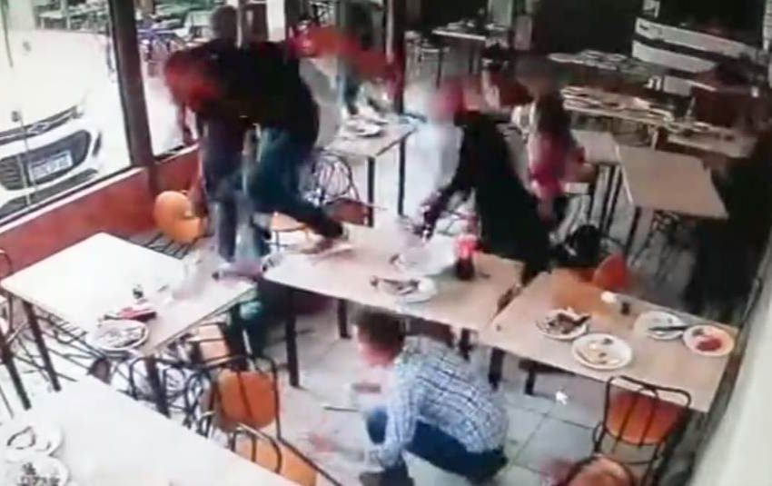  TIROTEIO: Um morto e dois feridos em troca de tiros dentro de restaurante