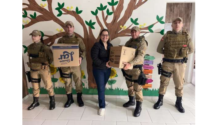  PROERD – Mais de 1000 crianças beneficiadas com a campanha páscoa solidária