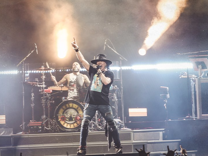  Ingressos para o show do Guns N’Roses em SC começam a ser vendidos