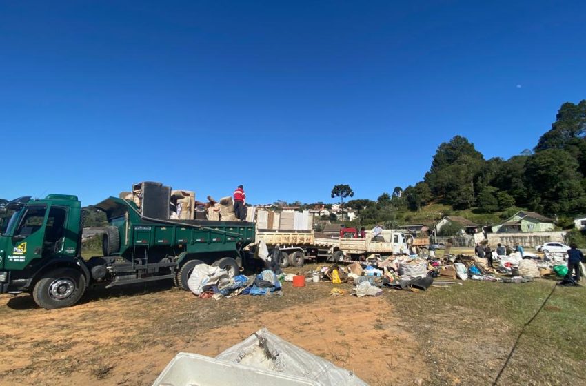  “SÃO BENTO SEMPRE LIMPA”: Serra Alta recolheu 25 toneladas de materiais