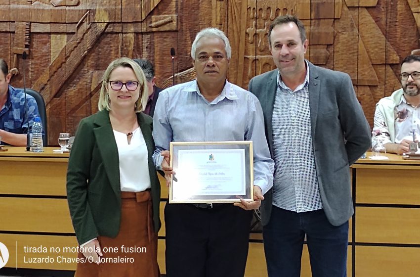  Evaldo Rosa homenageado na Câmara Municipal