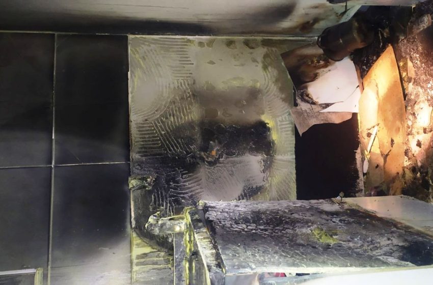  INCÊNDIO: Apartamento pega fogo pela cozinha