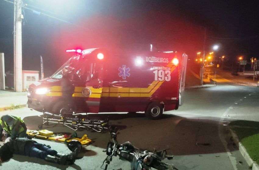  Atropelou motociclista e fugiu do local