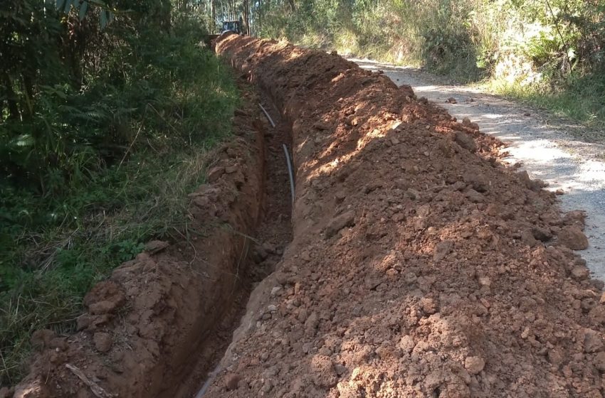  Nova rede de abastecimento instalada