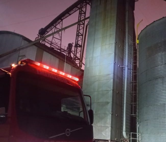  INCÊNDIO – Fogo em secador de grãos causa prejuízos