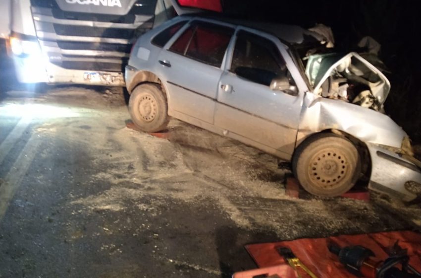  Vítima fatal estava em carro com placas de São Bento do Sul