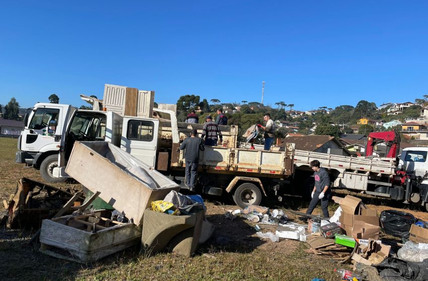  SÃO BENTO SEMPRE LIMPA: Chegou a vez dos bairros Cruzeiro, Oxford e Mato Preto
