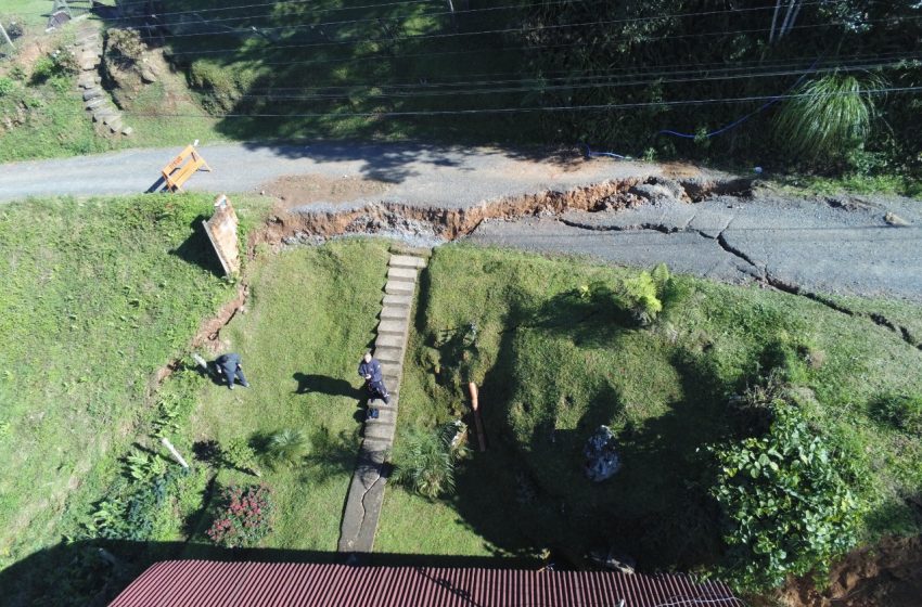  Rua Jaraguá do Sul cedeu pelo menos mais 1 metro