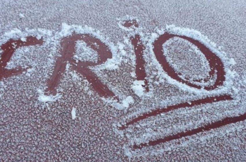  Massa de ar polar deve provocar queda violenta na temperatura