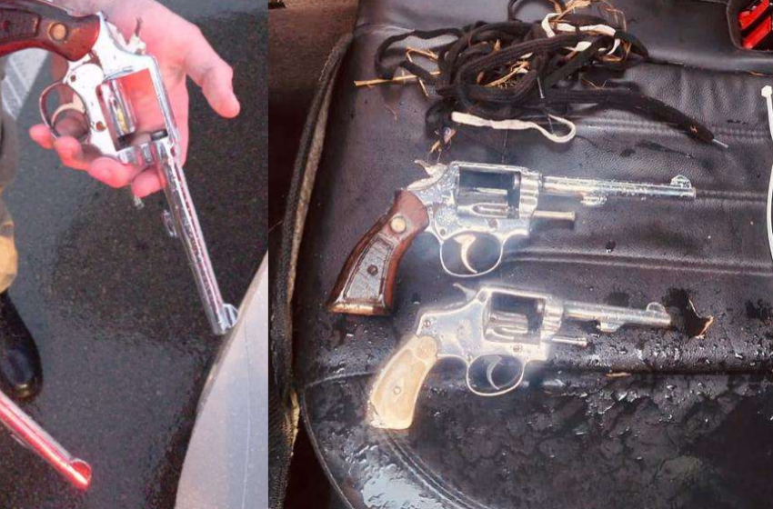  Presos com armas ilegais planejavam assalto