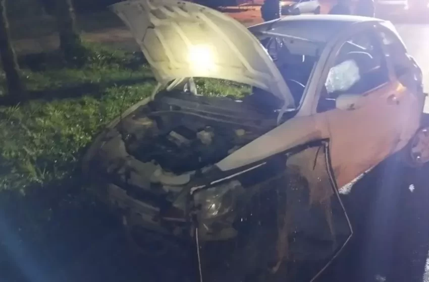  ACIDENTE GRAVE: Motorista capota e é lançado para fora do veículo