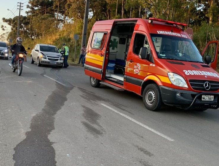  Colisão traseira na Imigrandes