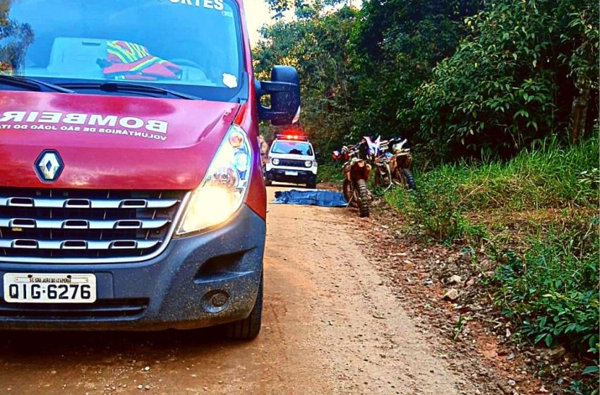  Homem sofre mal súbito e morre durante trilha de moto