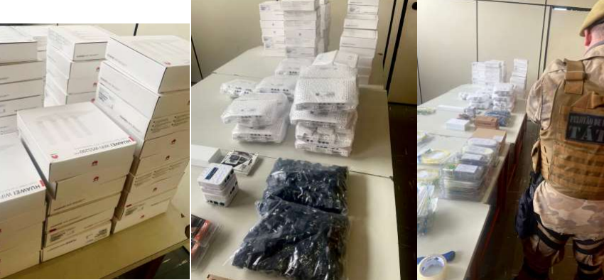  Produtos irregulares são apreendidos pela PM