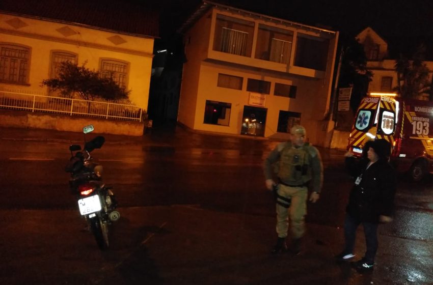  Acidente No bairro Oxford deixa um ferido