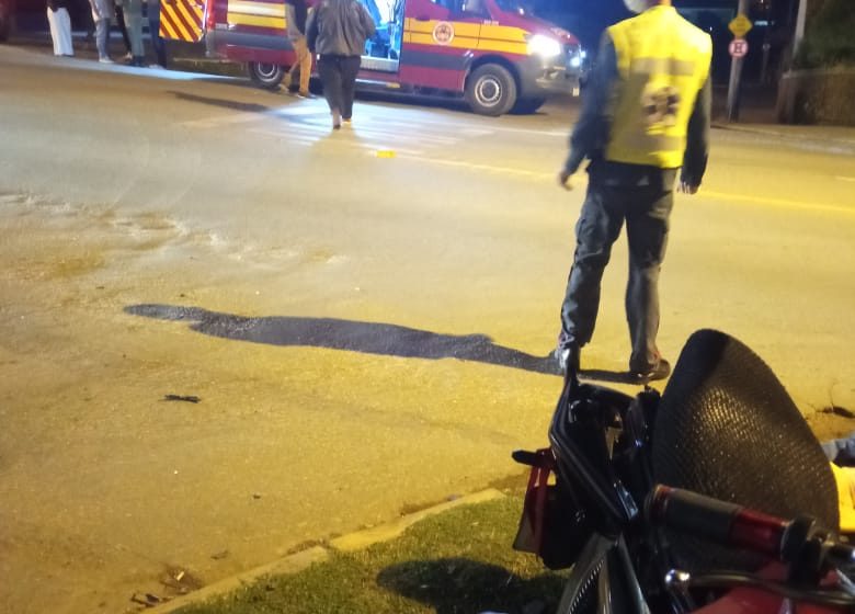  Dois acidentes no mesmo momento no Colonial