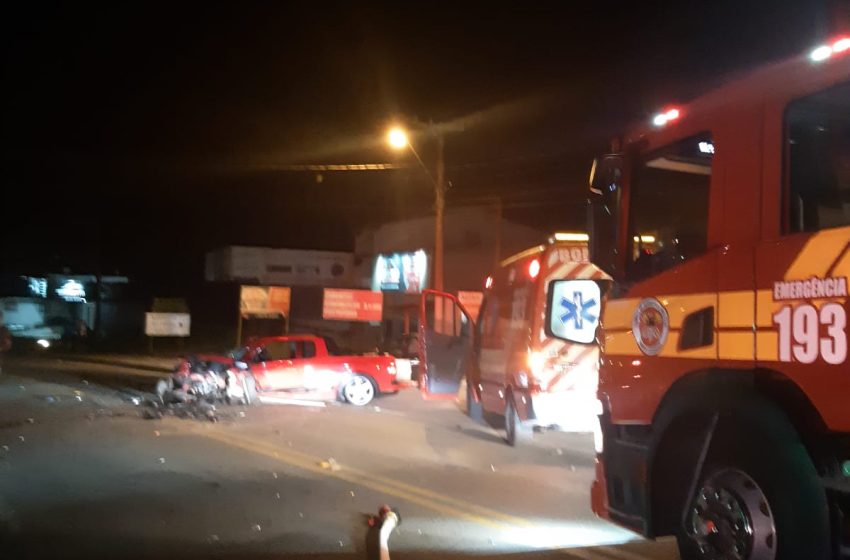  Três carros se envolvem em acidente na BR – 280