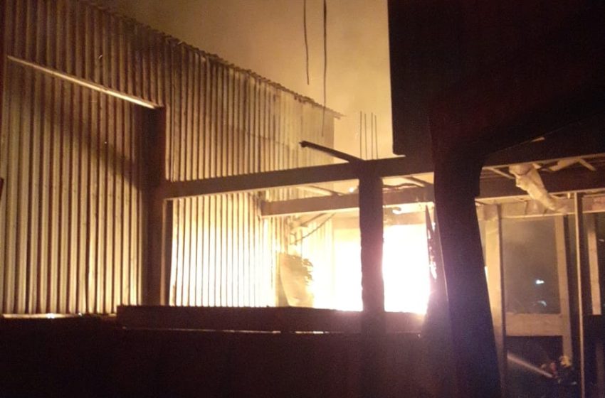  Incêndio em empresa de Mafra