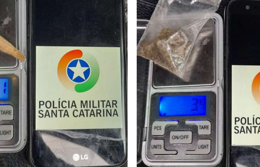  DROGAS: polícia apreendeu sete adolescentes