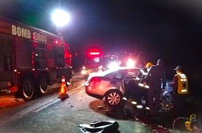  TRAGÉDIA NA BR-280: Acidente deixou quatro mortos