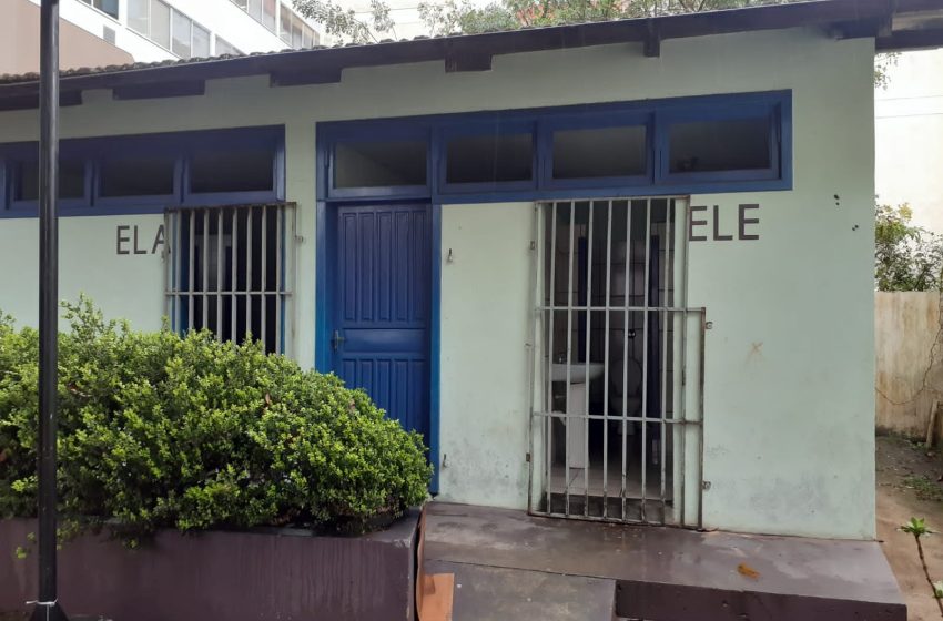  UTILIDADE PÚBLICA: Banheiros na Lateral da Banca Gibi são liberados para uso