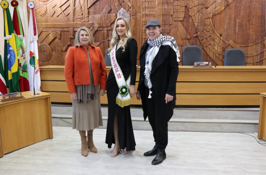  Miss São Bento é coroada na Câmara de Vereadores