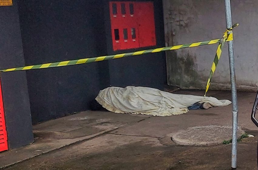  Morador de rua é encontrado morto
