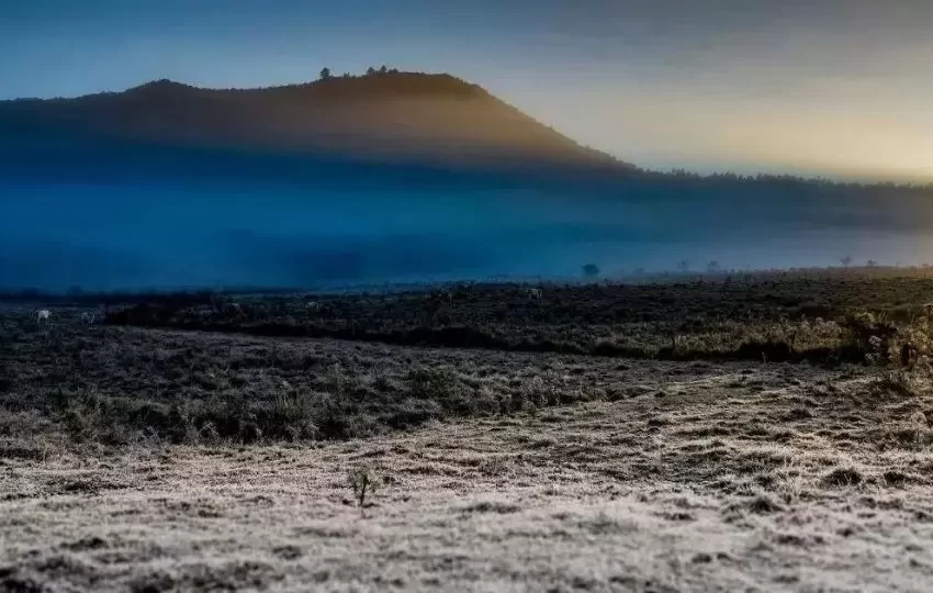 Temperatura em declínio em SC