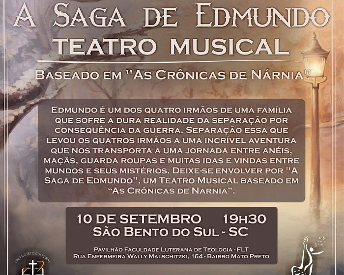  EVENTO GRATUITO: Teatro musical “A saga de Edmundo”