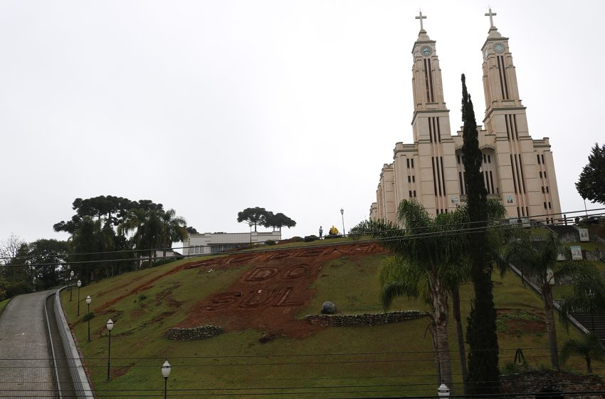  Revitalização do letreiro no morro da Igreja Matriz