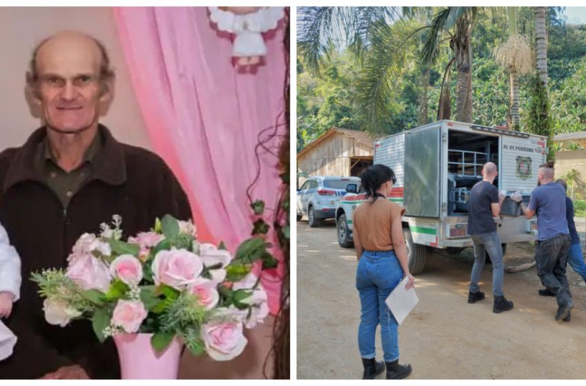  Agricultor que morreu em acidente em Corupá é identificado