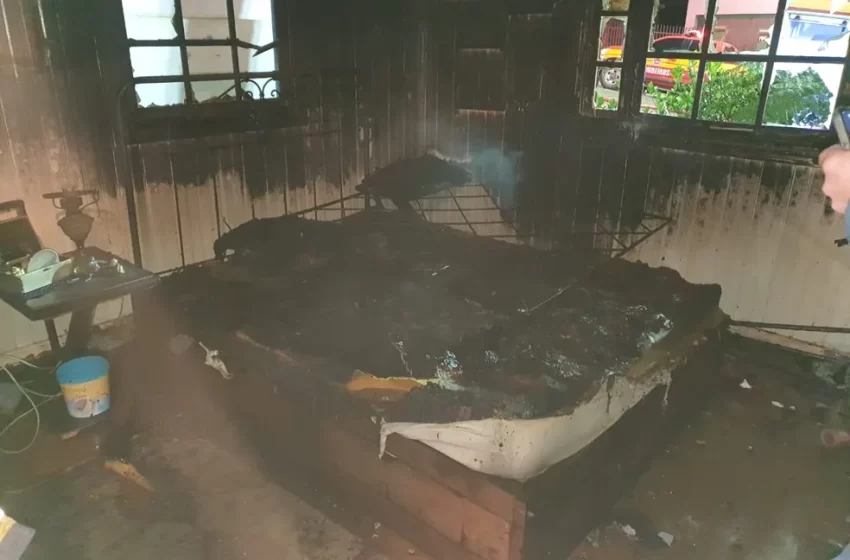  Lençol térmico pode ter sido a causa de Incêndio