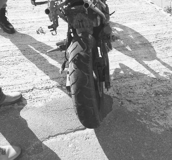  jovem é detido após fugir da PM em uma motocicleta