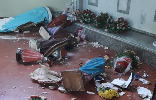  Polícia investiga caso de intolerância religiosa