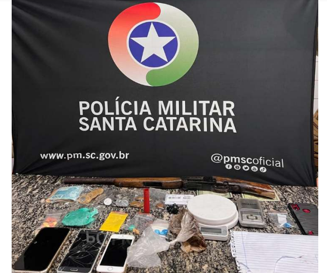  PM detém três suspeitos de tráfico em serra alta