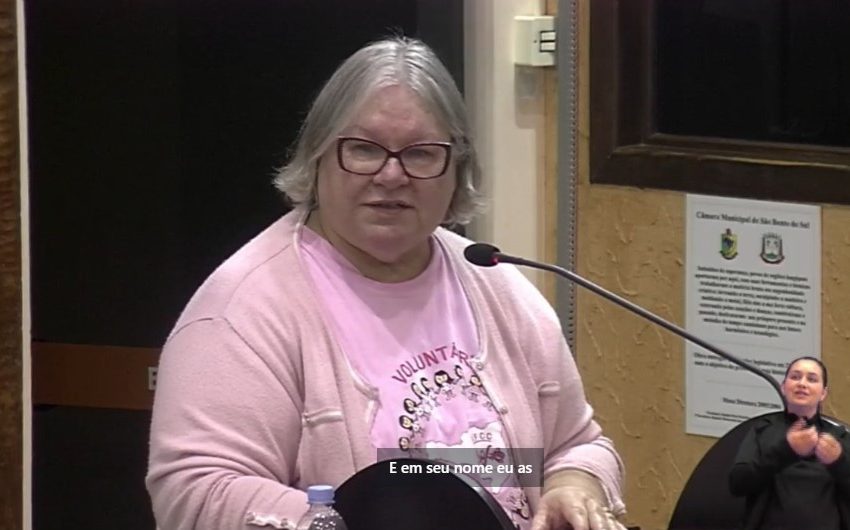  Rede Feminina na Tribuna Livre da Câmara