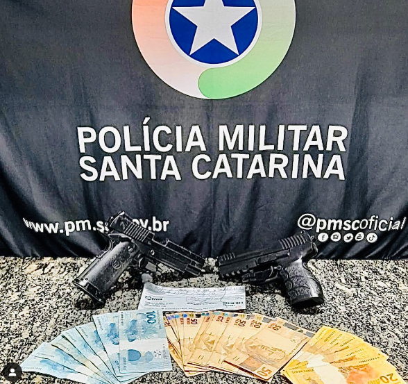  Assalto a mão armada no centro de São Bento do Sul