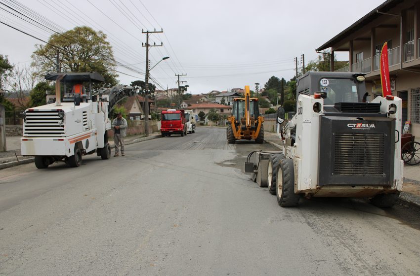  Trecho da Augusto Wunderwald interditado para obras
