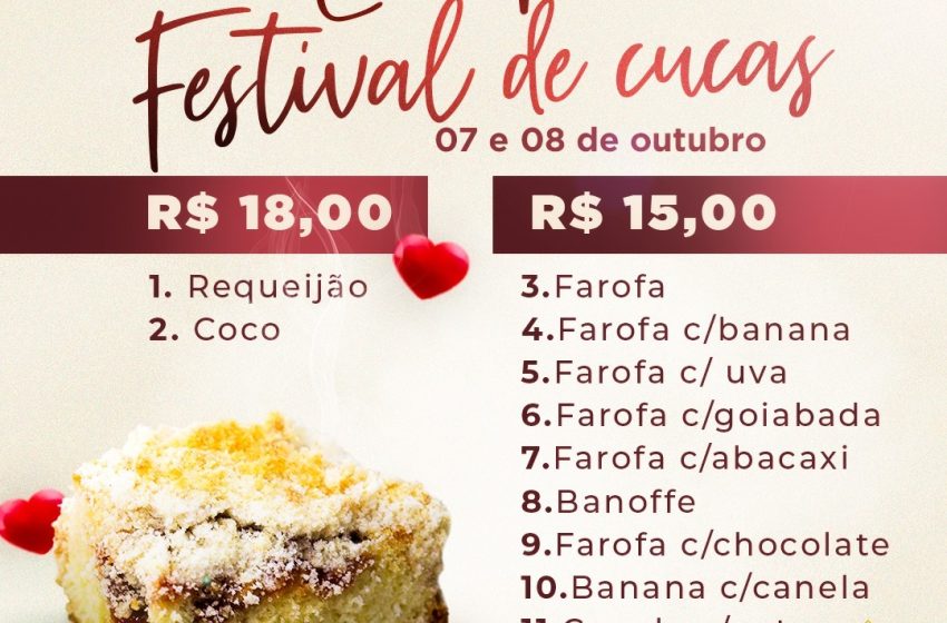  Festival de Cucas Aparecida Oxford