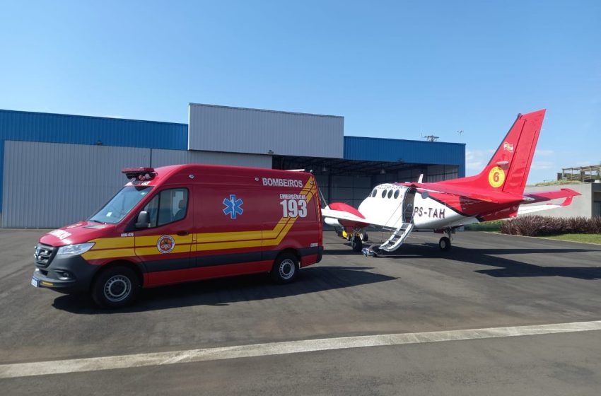  Bombeiros auxiliam no transporte de Bebê prematuro