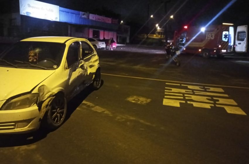  Acidente no bairro Lençol deixa dois feridos