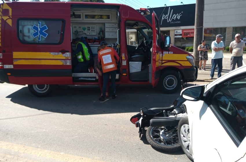  Idosa de 77 anos se envolve em acidente