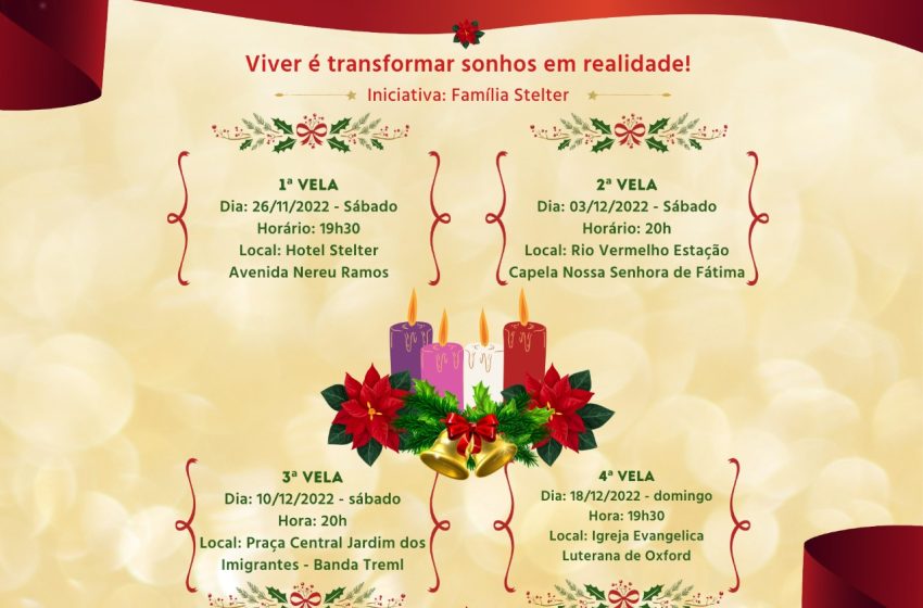  Advento de Natal inicia neste sábado (26)