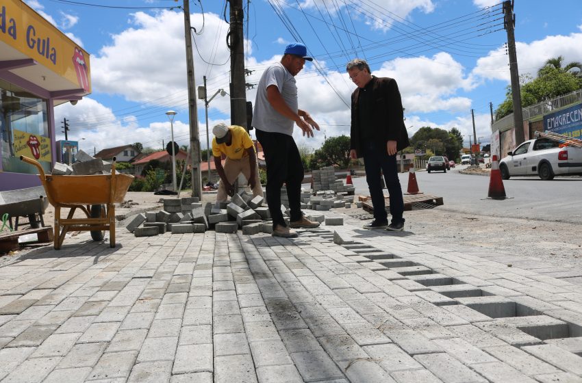  Começa a implantação de Calçadas na Wunderwald