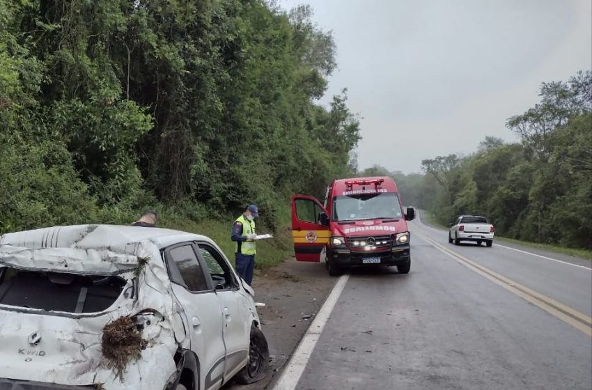  Saída de pista seguida de capotamento em Mafra