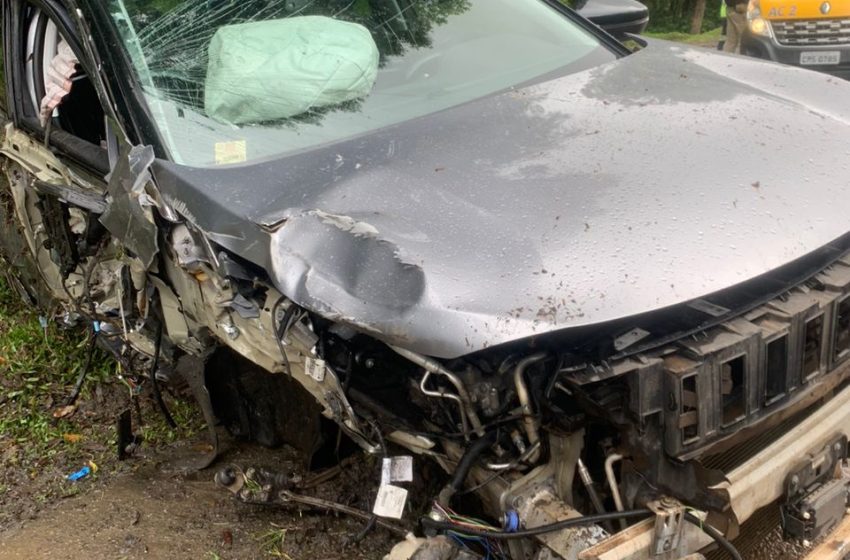  Acidente na BR-280 deixa vários feridos