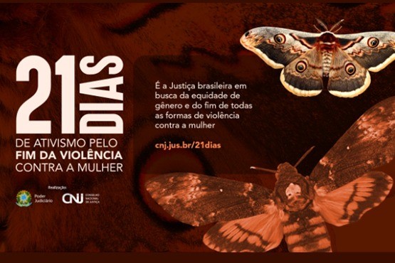  Campanha 21 Dias de Ativismo pelo Fim da Violência contra a Mulher tem apoio do TJSC