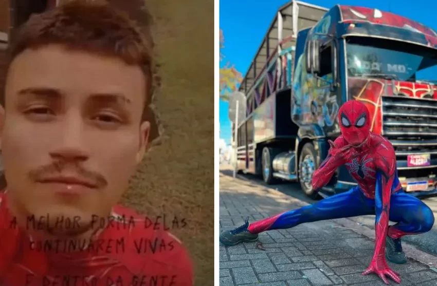  Adolescente suspeito de matar a tiros jovem fantasiado de Homem-Aranha em praça é apreendido
